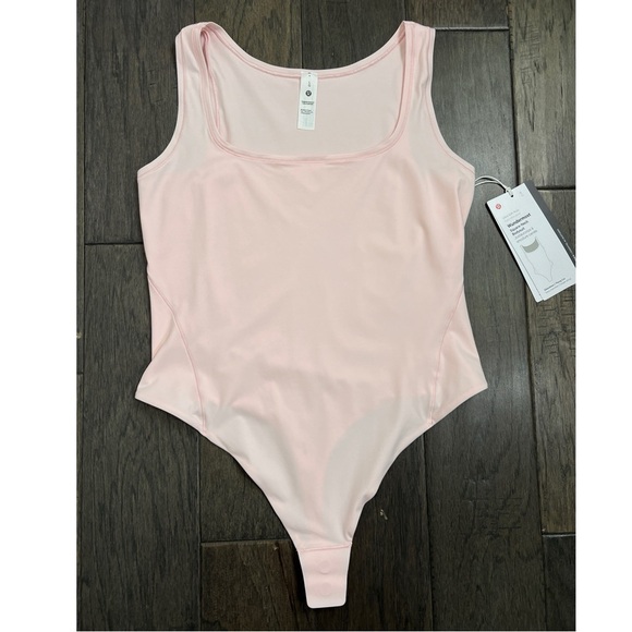 lululemon athletica Tops - Wundermost NWT Ultra-Soft Nulu Square-Neck Sleeveless Bodysuit